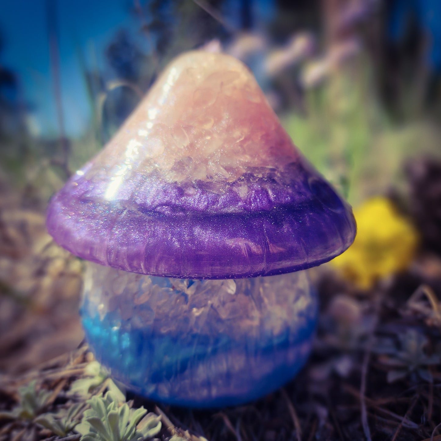 Resin Mushroom Container- Customs
