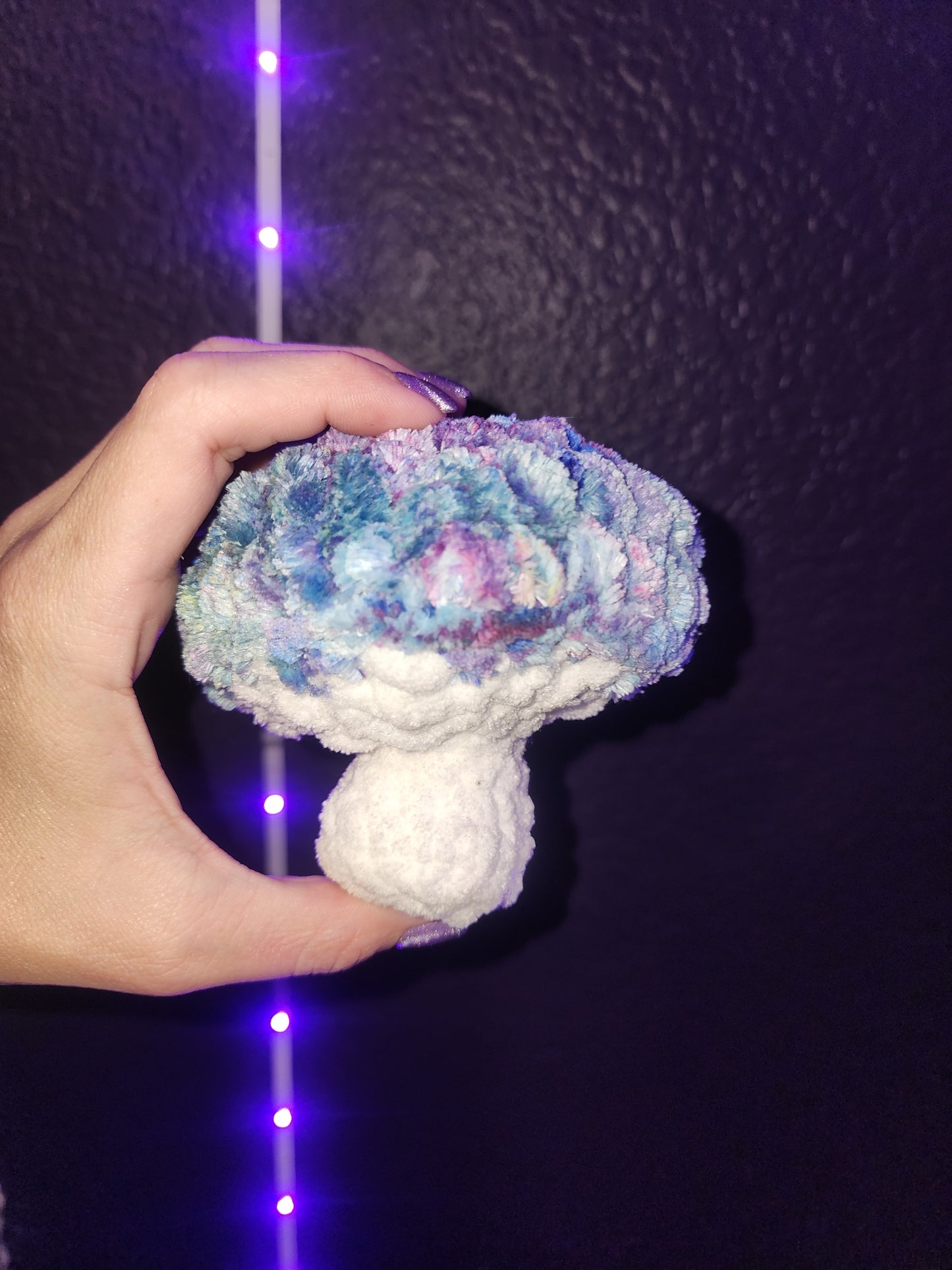CROCHET MUSHROOM STUFFIE- PREMADE