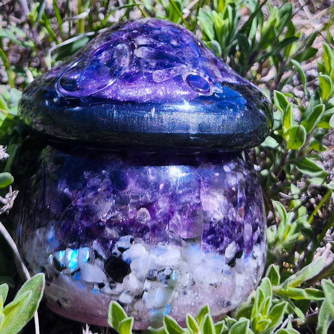 Resin Mushroom Container- Customs